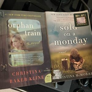 2 Historic Fiction novels: ‘Orphan Train’ and ‘Sold on a Monday’ 1920 Depression
